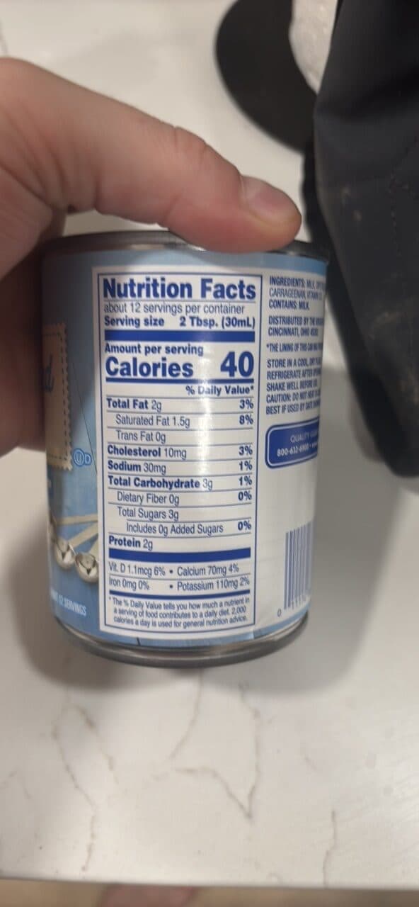 Kroger Evaporated Milk packshot