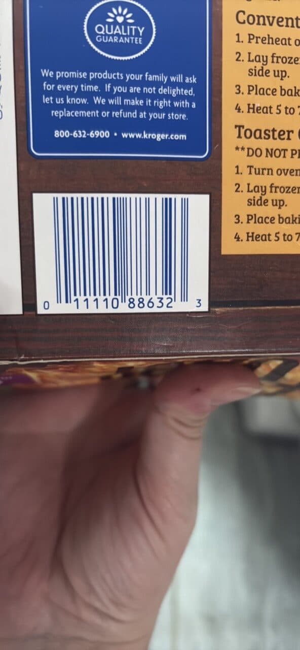 Kroger Garlic Cheese Texas Toast packshot