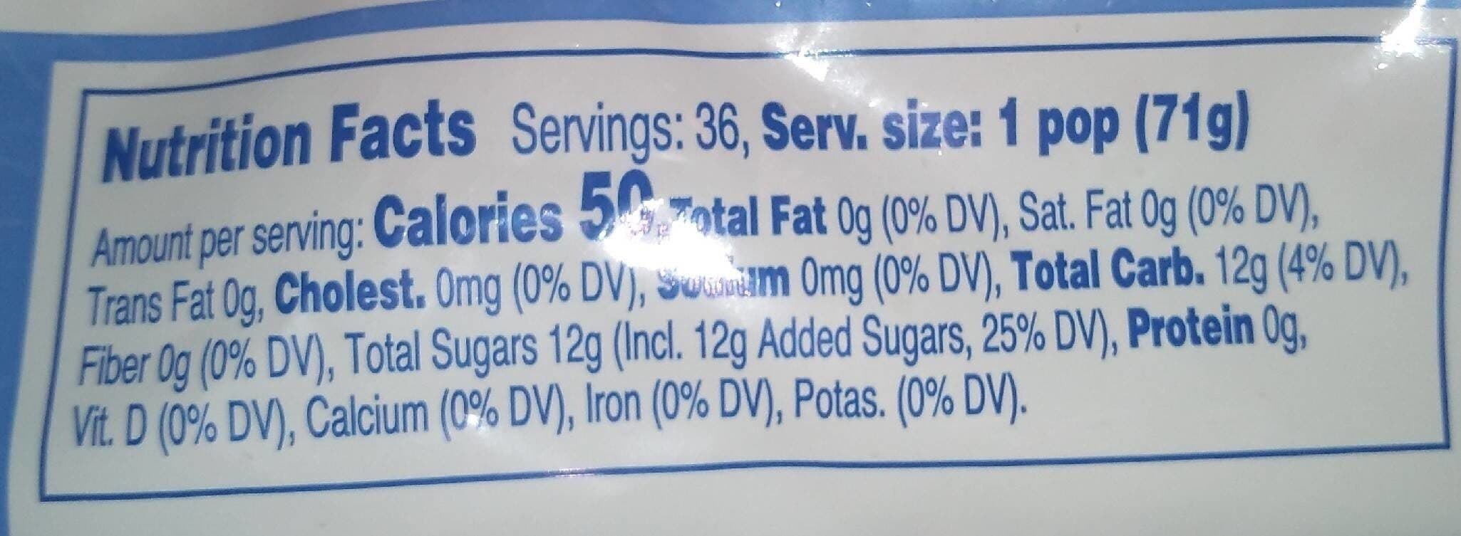 Kroger Pops packshot
