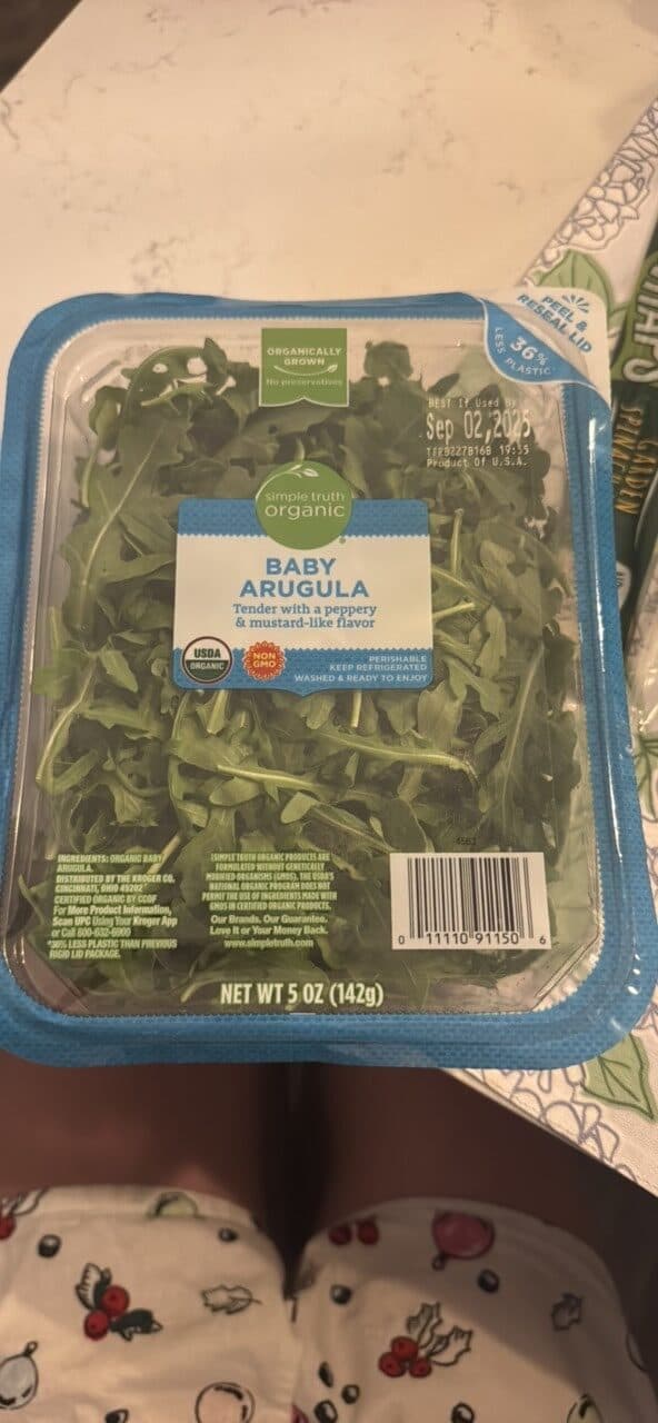 simple truth organic Baby Arugula packshot
