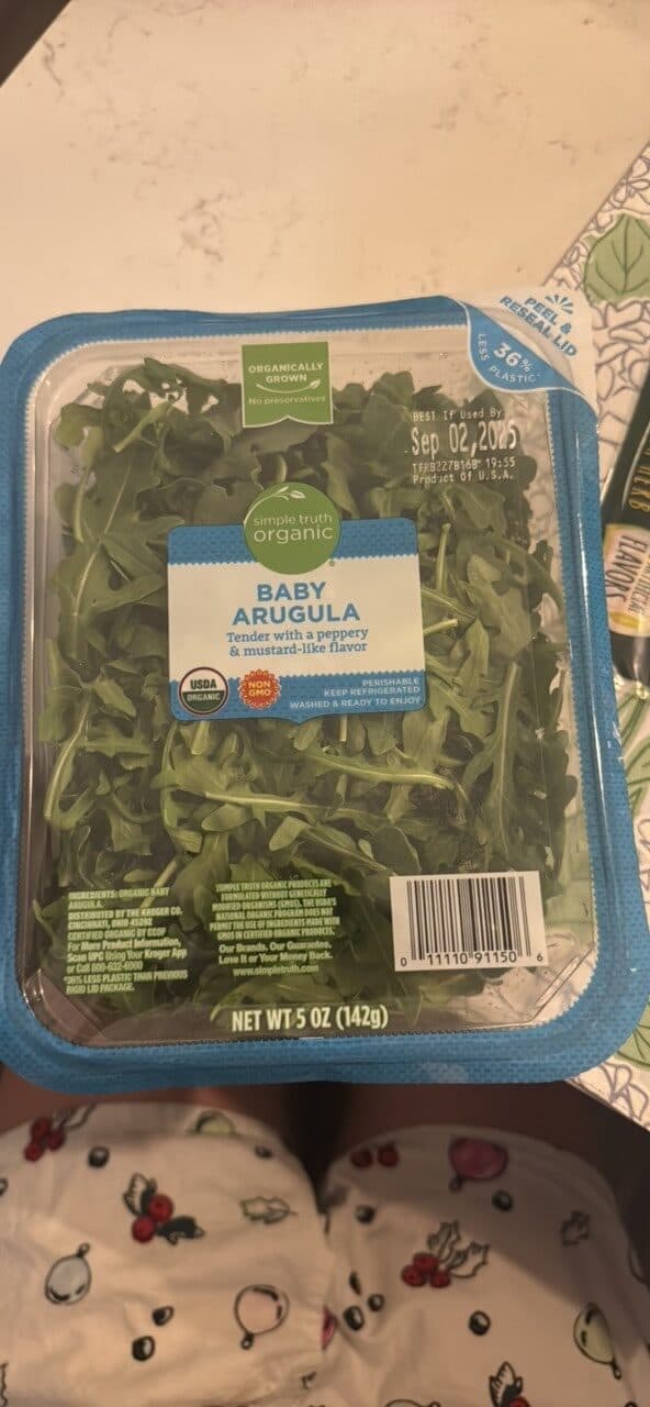 simple truth organic Baby Arugula packshot