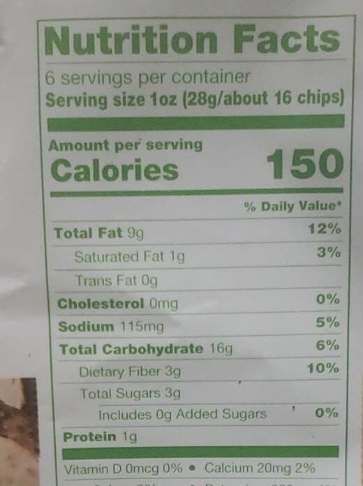 simple truth Exotic Vegetable Chips packshot