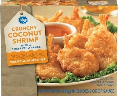 Kroger Crunchy Coconut Shrimp With A Sweet Chili Sauce packshot