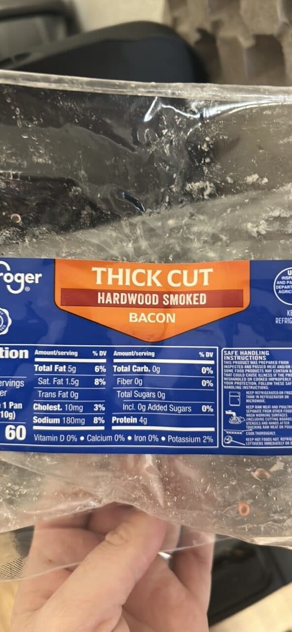 Kroger Bacon packshot