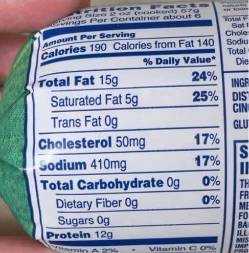 Kroger Mild pork sausage roll packshot