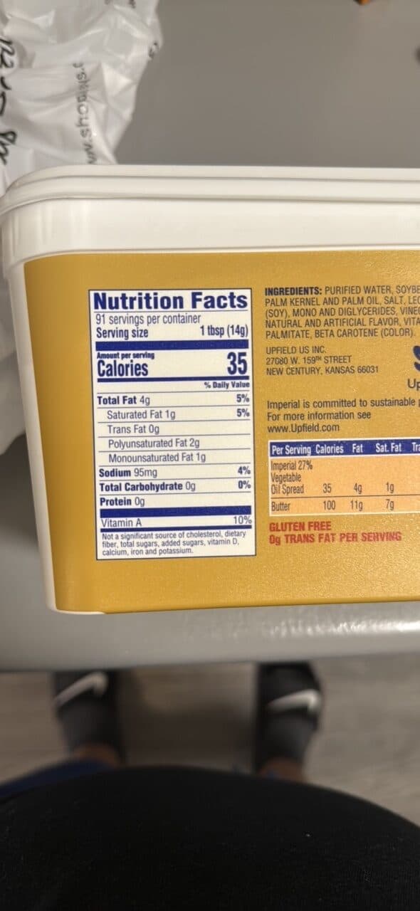 Imperial Vegetable Oil Spread packshot