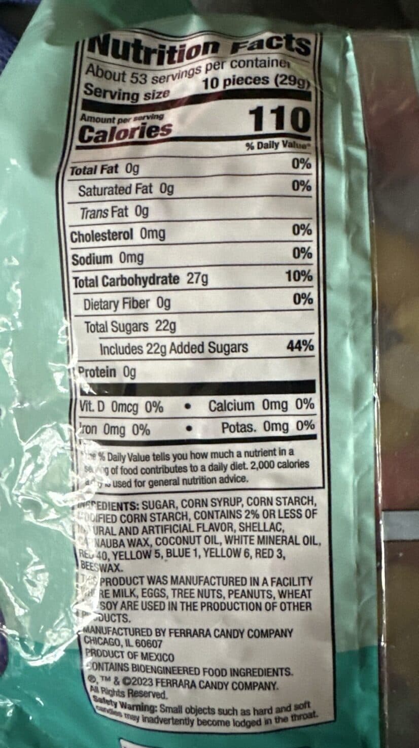 Farley's & Sathers Candy Co. Inc. Jelly Beans Candy packshot