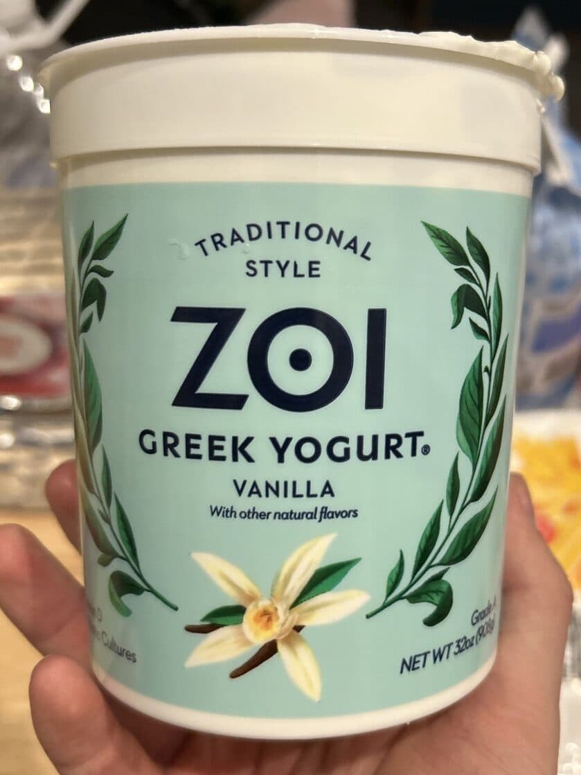 Zoi TRADITIONAL STYLE ZOI GREEK YOGURT VANILLA packshot