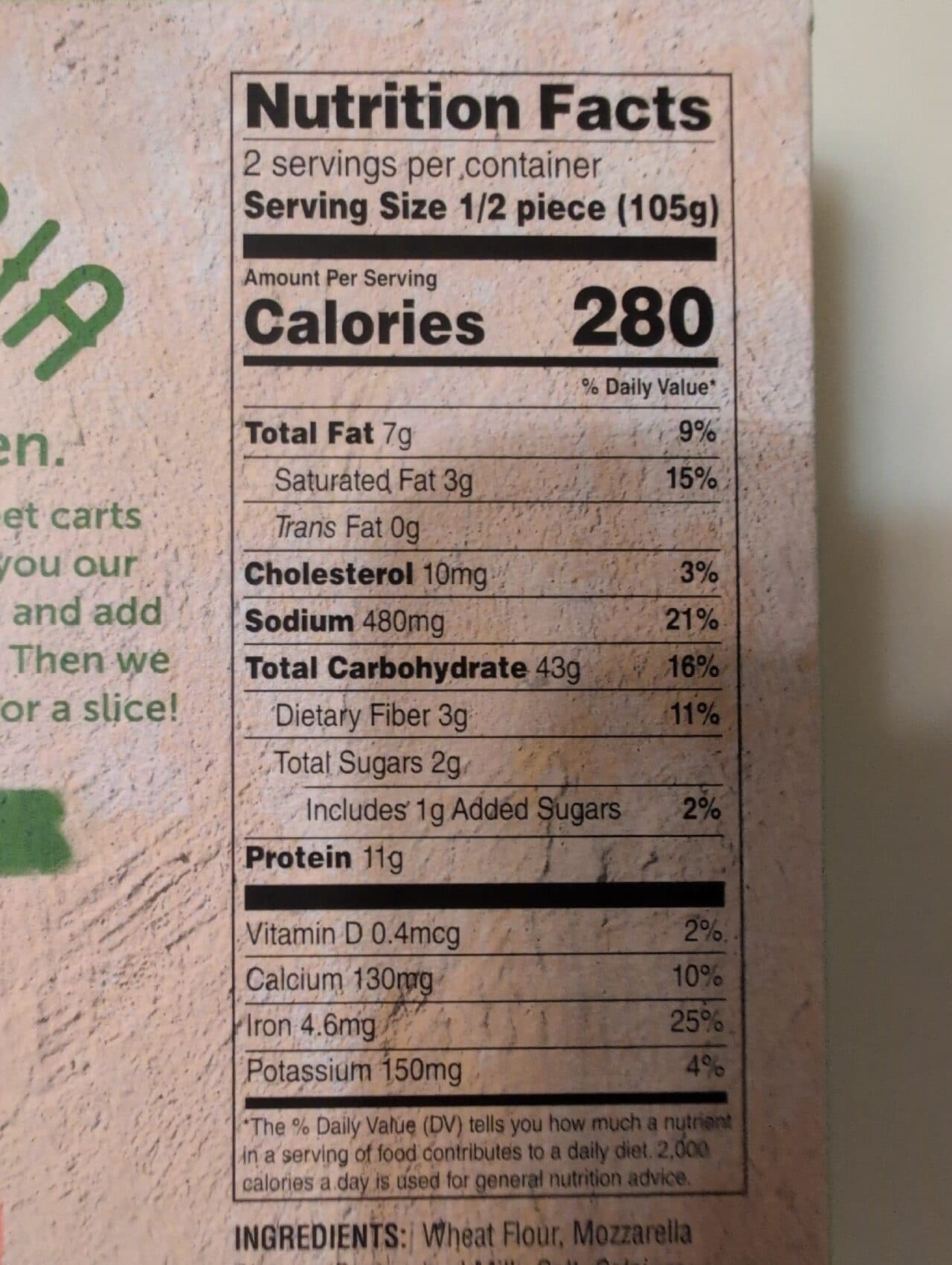 Deep Indian Kitchen Naan Pizza Cilantro Pesto packshot
