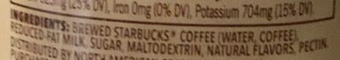 Starbucks frappuccino chilled coffee drink packshot