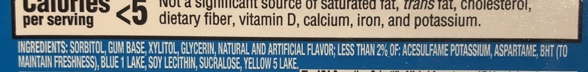 Trident Trident Wintergreen slim pack packshot