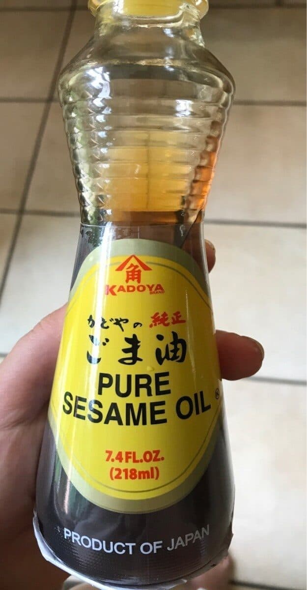 Open Food Facts Pure Sesame Oil packshot