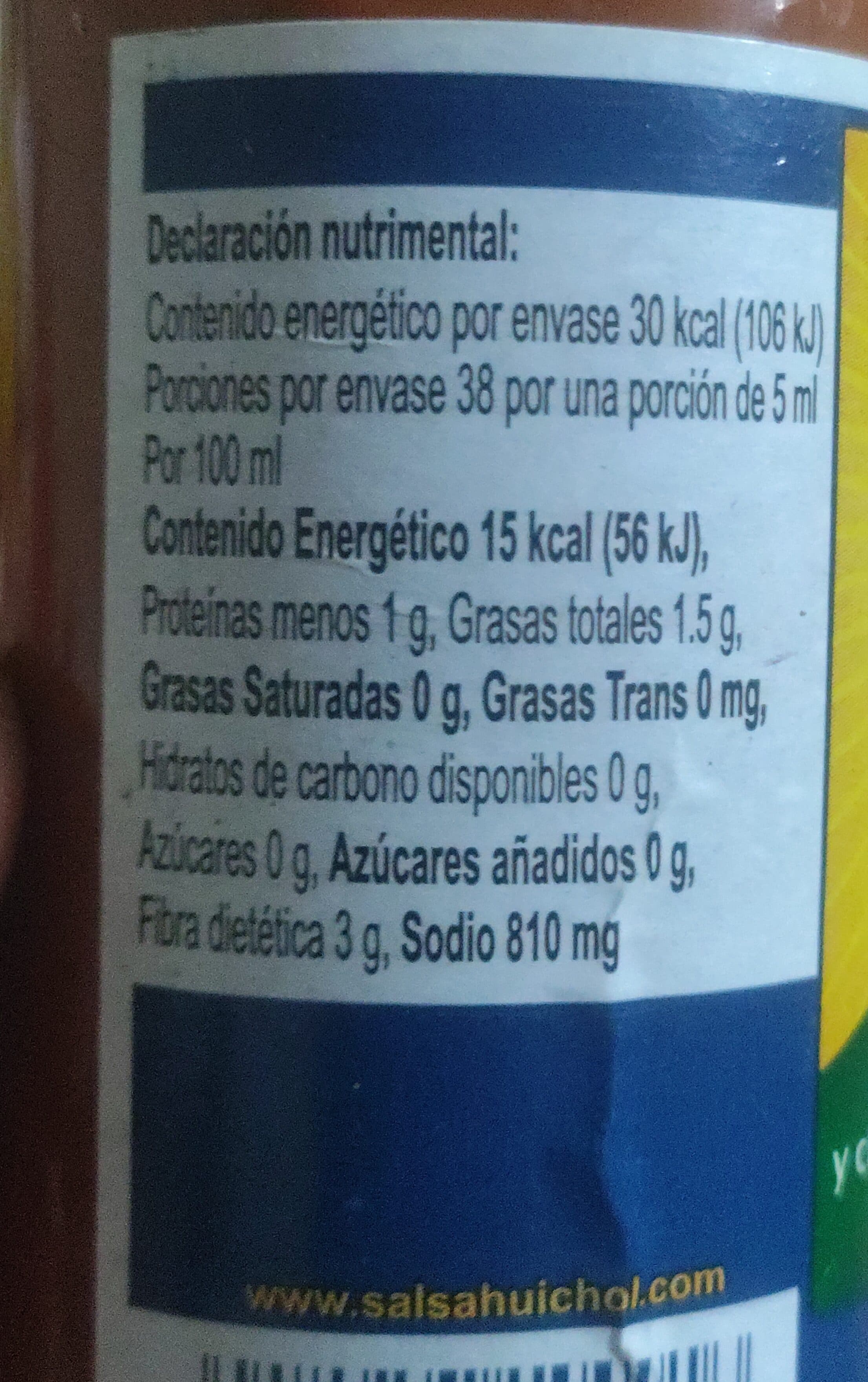 Salsa Huichol Hot Sauce packshot