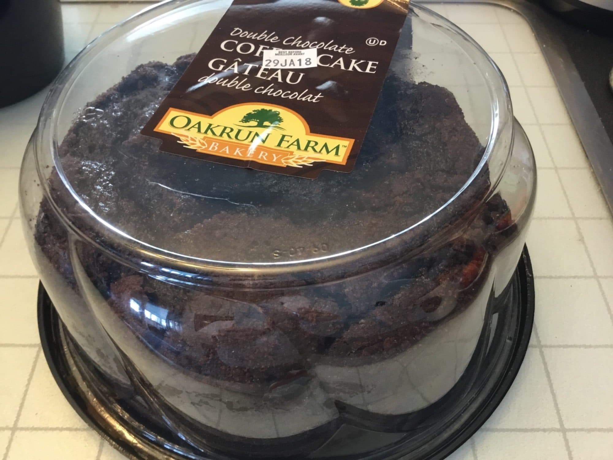 Oakrun Farm Gâteau double chocolat packshot