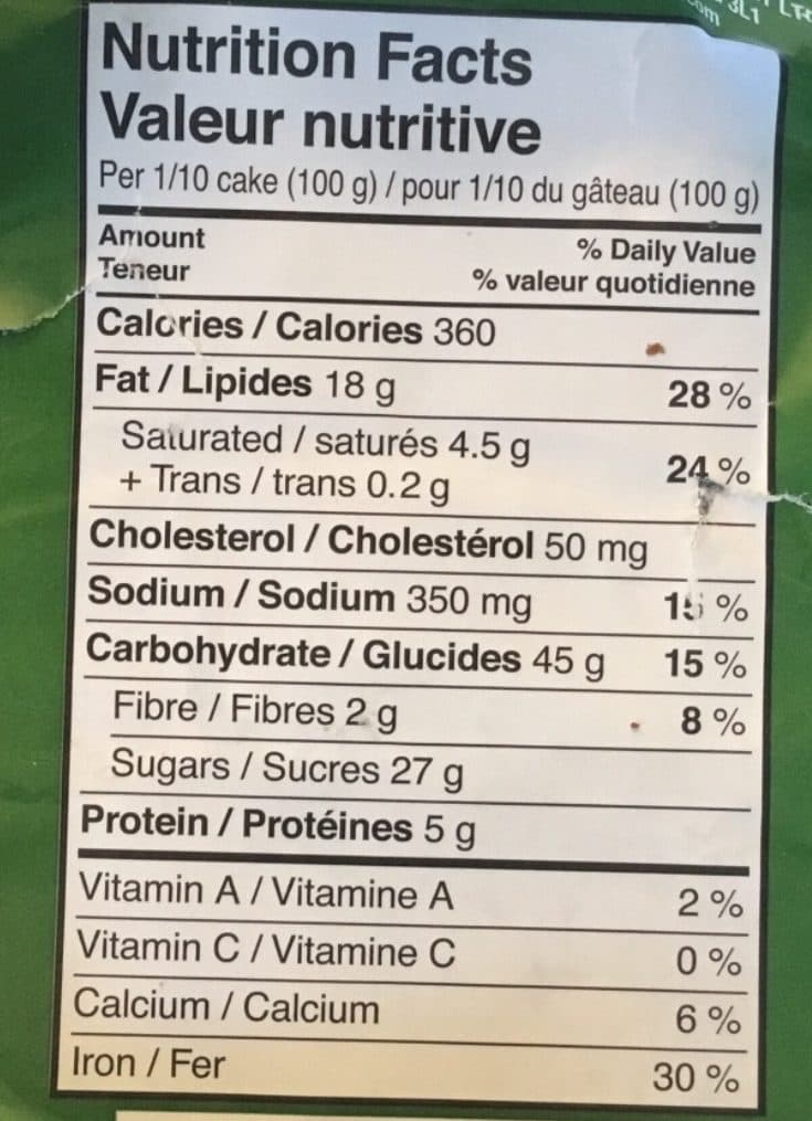 Oakrun Farm Gâteau double chocolat packshot