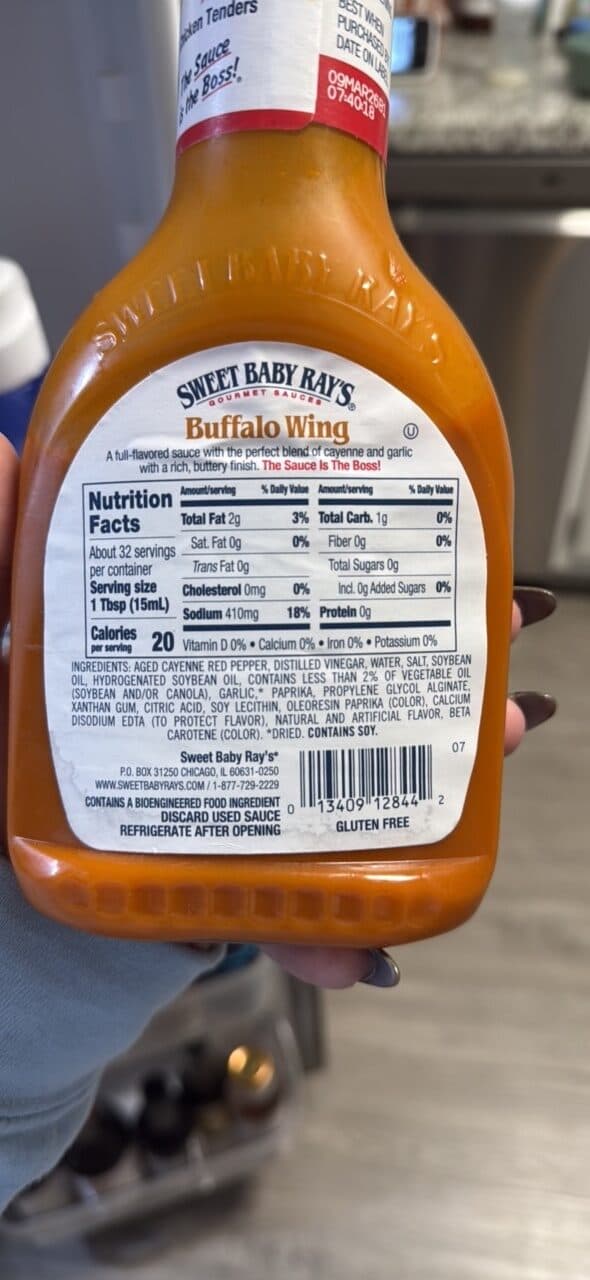Sweet Baby Ray's Buffalo Wing Wing Sauce packshot