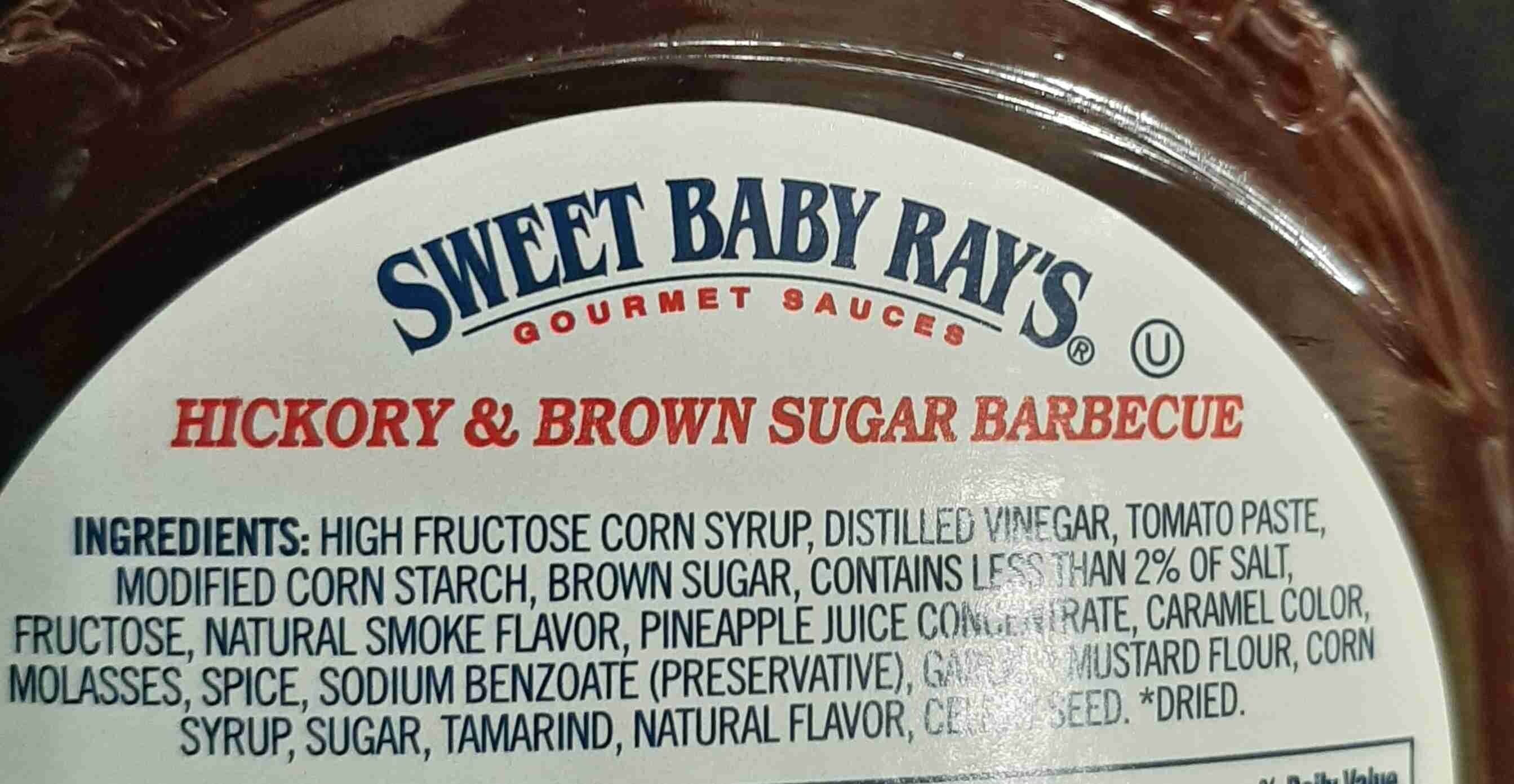 Sweet Baby Ray's Hickory & Brown Sugar Sauce Barbecue Sauce packshot