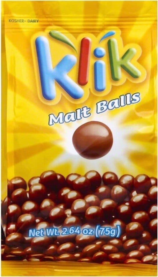 Klik Malt Balls packshot