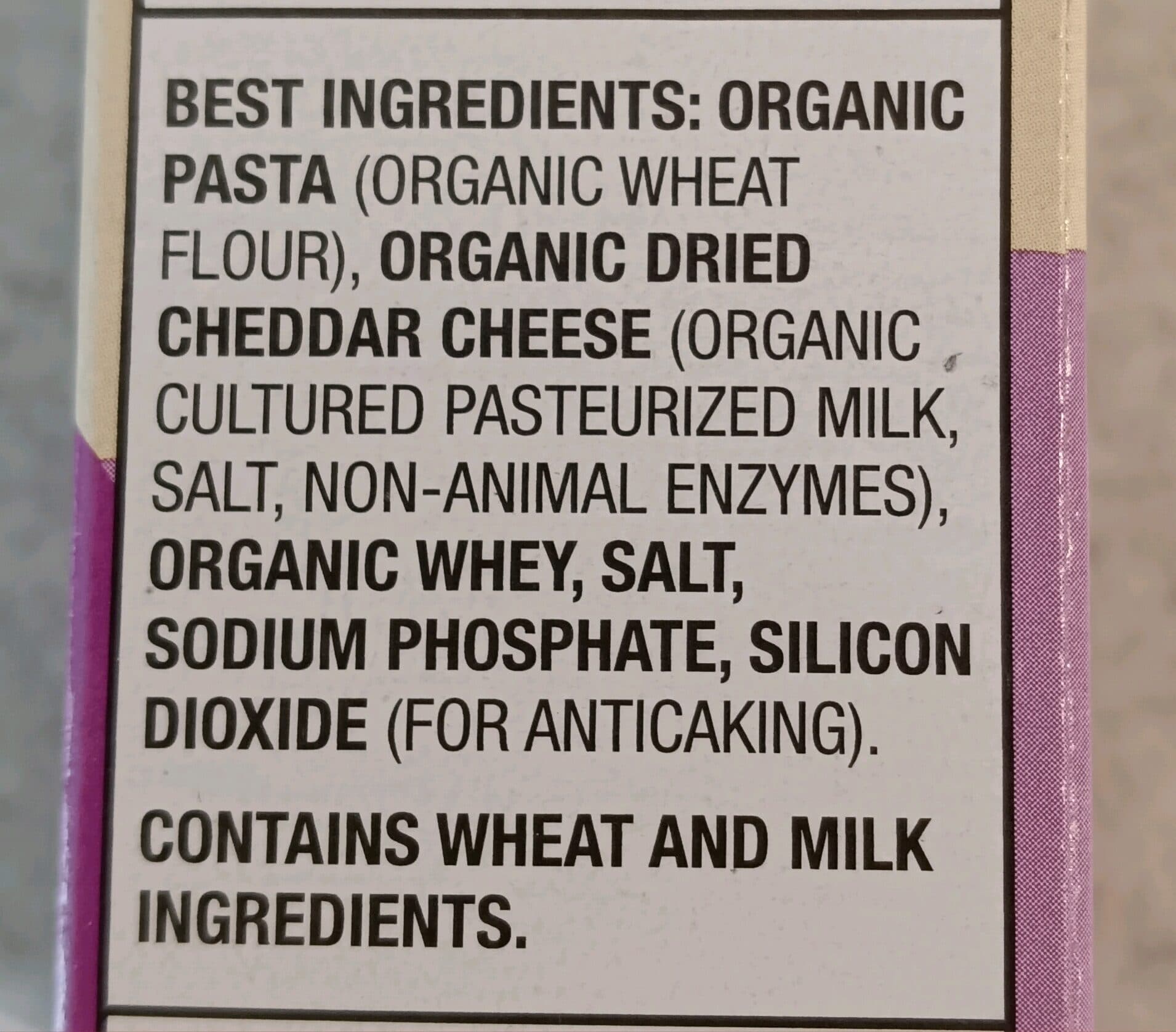 Annie's Shells & White Cheddar packshot