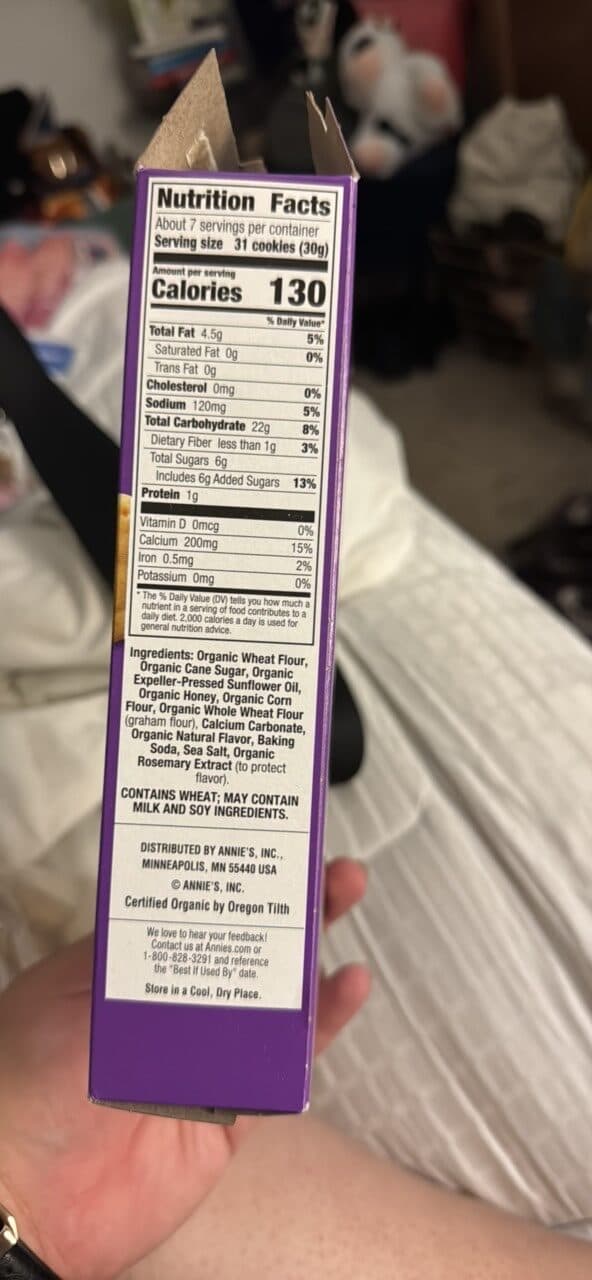 Annie's Bunny Grahams Honey packshot