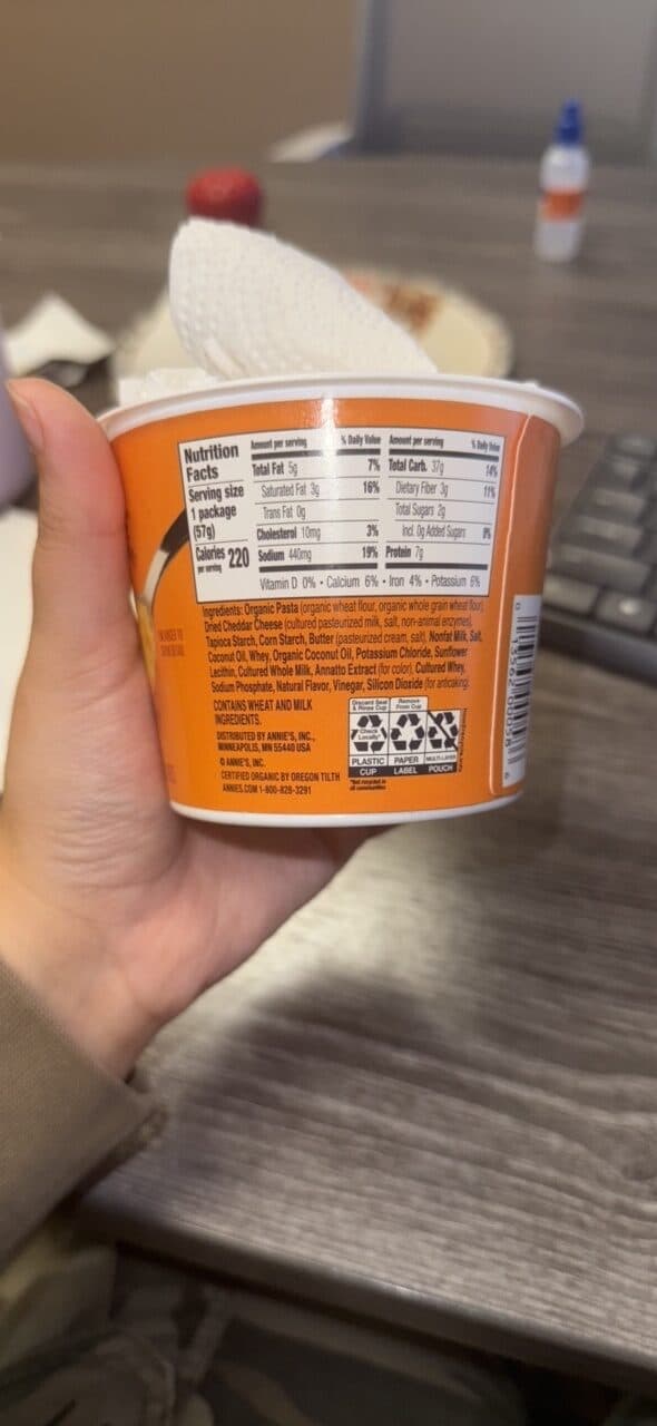 Annie's Organic Pasta packshot