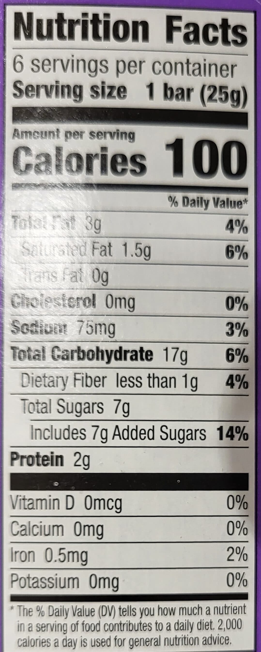 Annie's Organic Chewy Granola Bars Chocolate Chip packshot