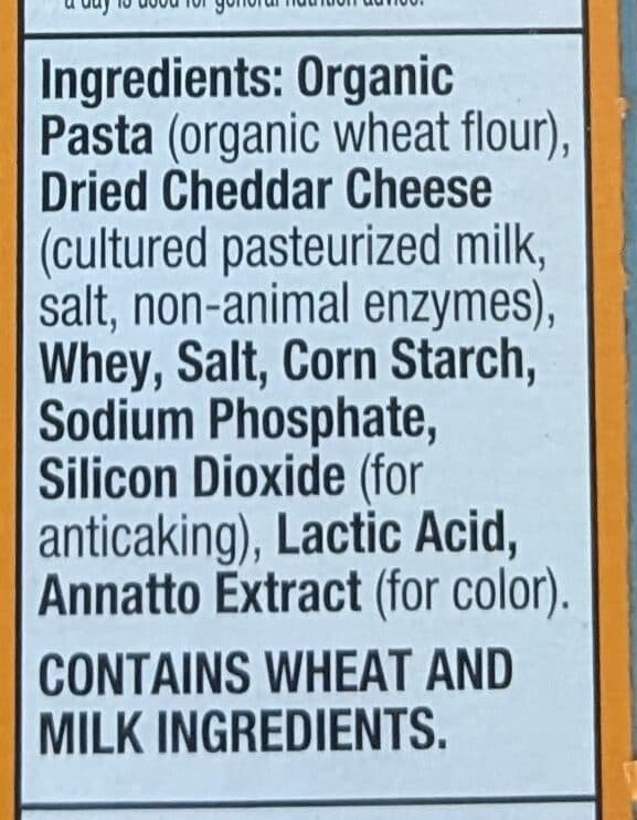 Annie's Shells & Real Aged Cheddar packshot
