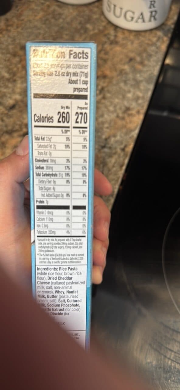 Annie's Rice Pasta with Dried Cheddar Cheese packshot