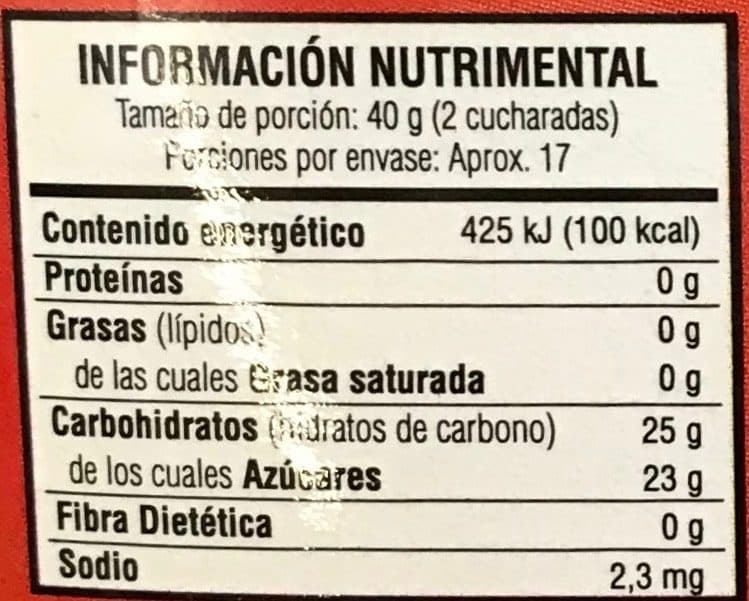 Promesa Jarabe sabor fresa packshot