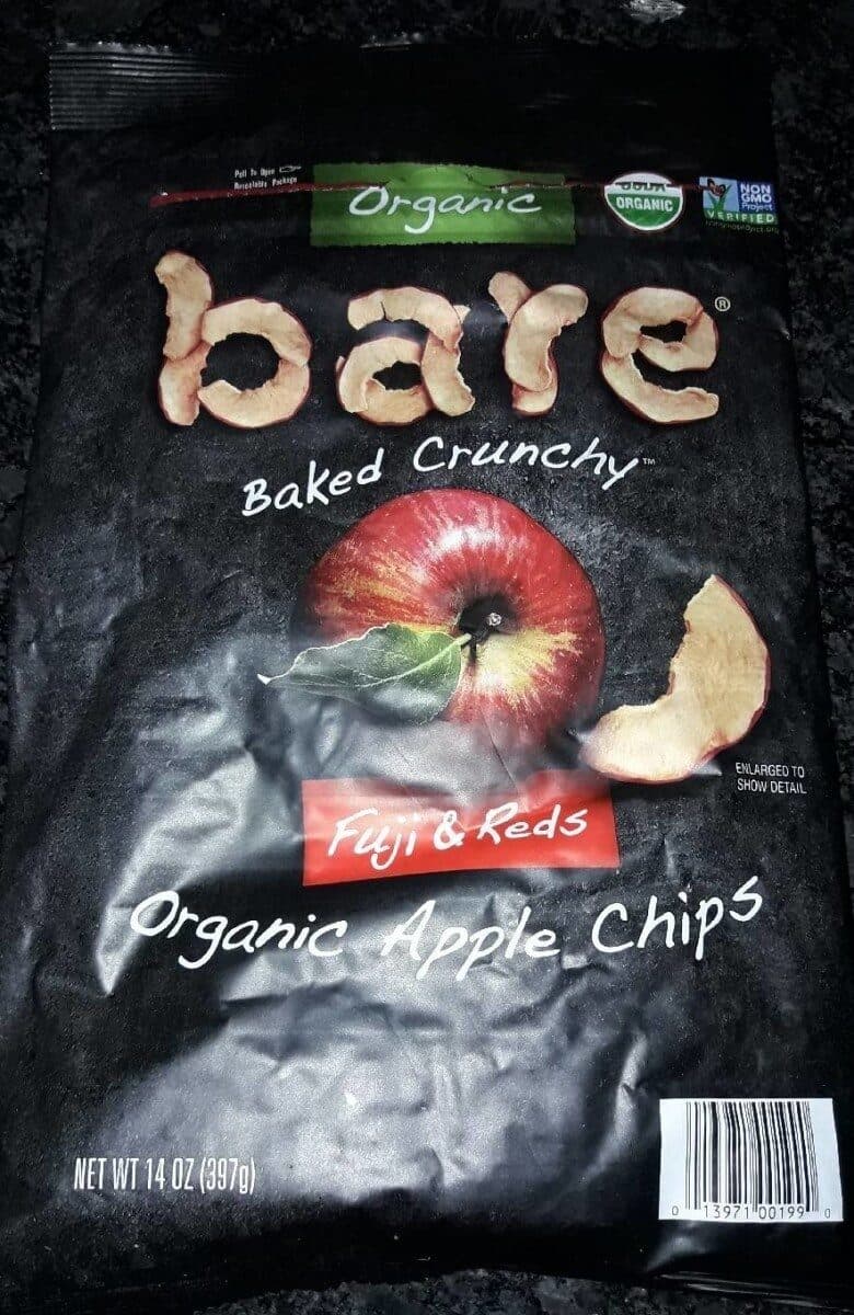 Bare Snacks Organic Crunchy Crispy Reds Apple Chips packshot