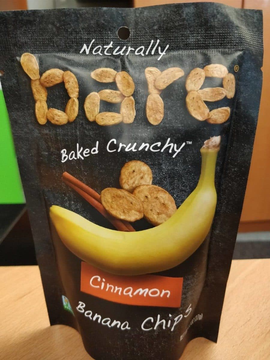 Bare Baked Crunchy Cinnamon Banana Chips packshot