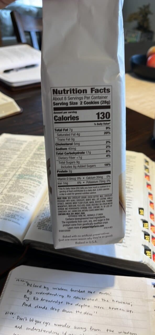 Pepperidge Farm Milano Double Milk Chocolate packshot