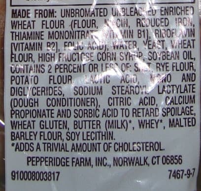 Pepperidge Farm Farmhouse Sourdough packshot