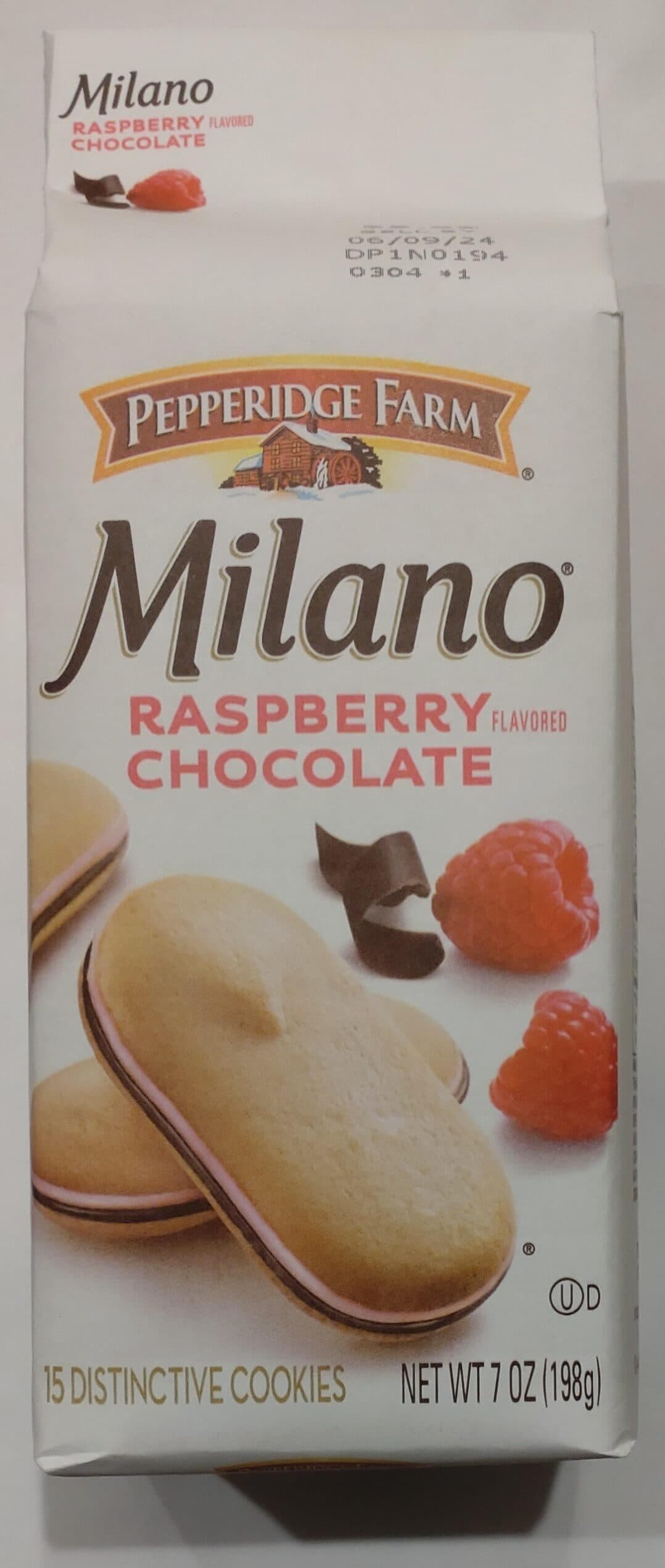 Pepperidge Farm Milano Raspberry Chocolate packshot