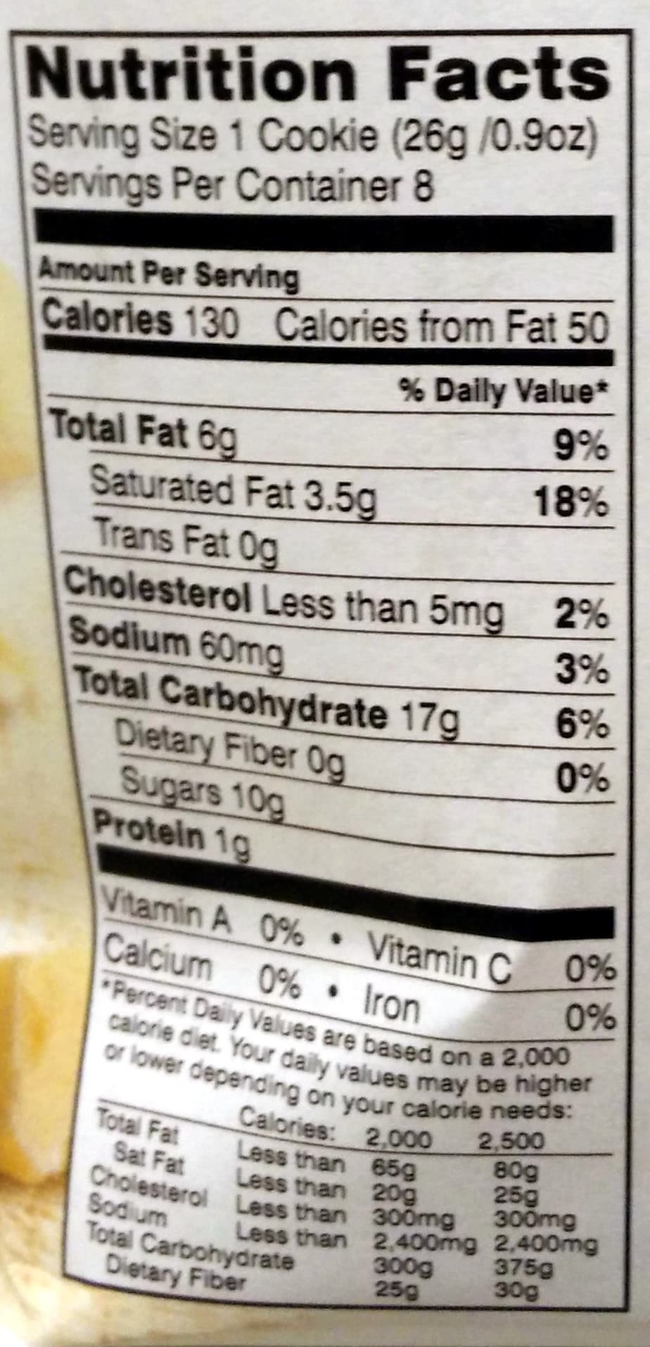 Pepperidge Farm Tahoe White Chocolate Macadamia packshot