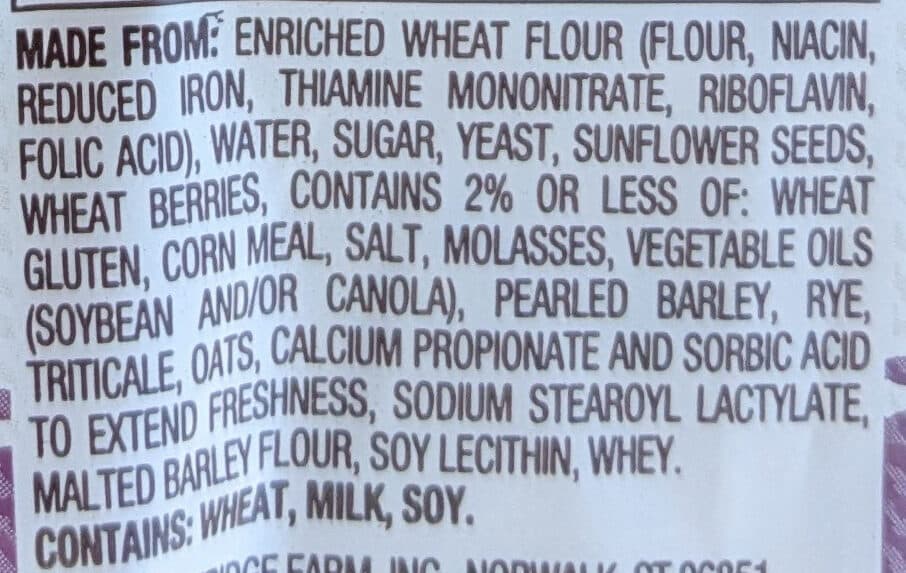Pepperidge Farm Farmhouse Multigrain Bread packshot