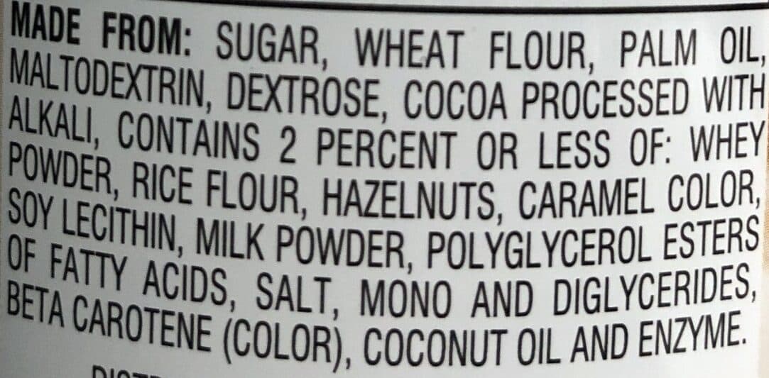 Pepperidge Farm Pirouette Chocolate Hazelnut packshot