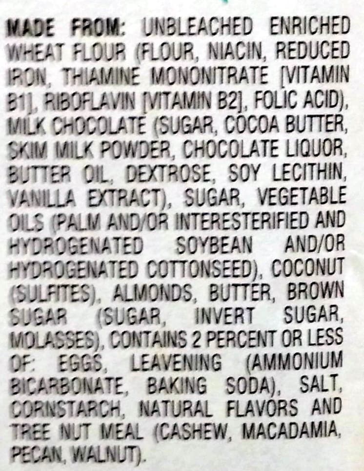 Pepperidge Farm Maui Milk Chocolate Coconut Almond packshot