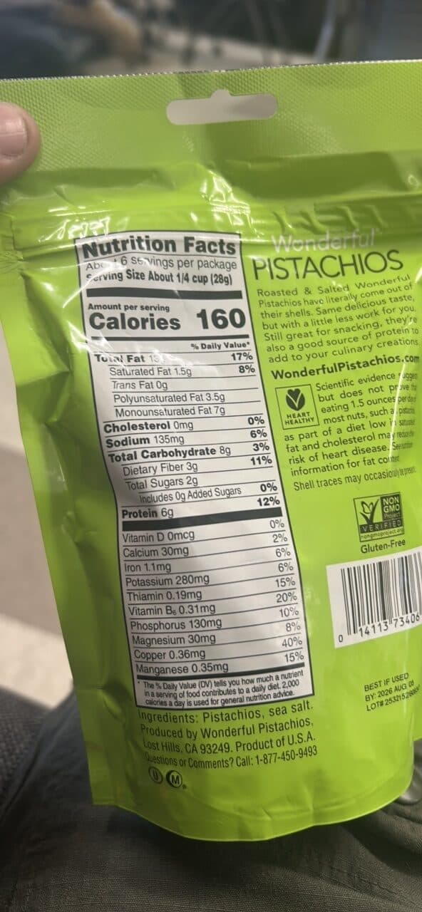 Wonderful Pistachios packshot