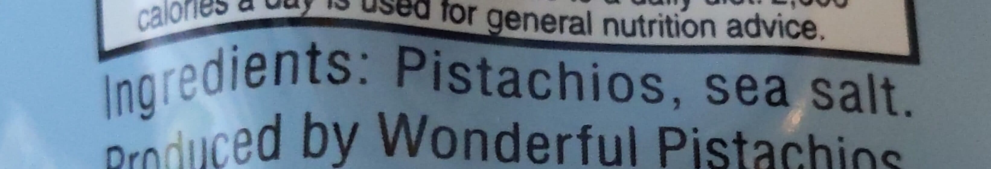 Wonderful PISTACHIOS Lightly Salted packshot