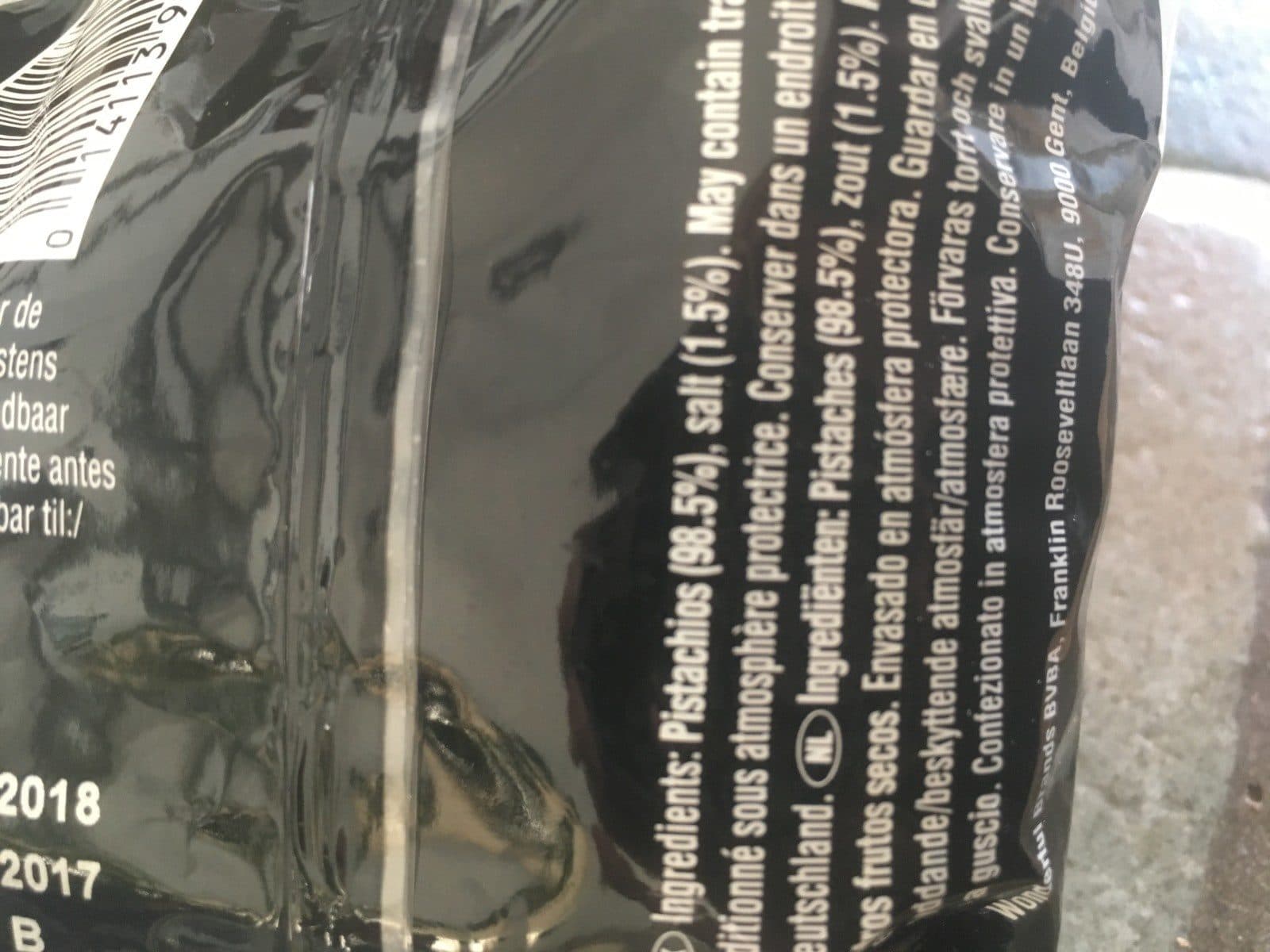 Wonderfull Pistachios (grillées salées) packshot