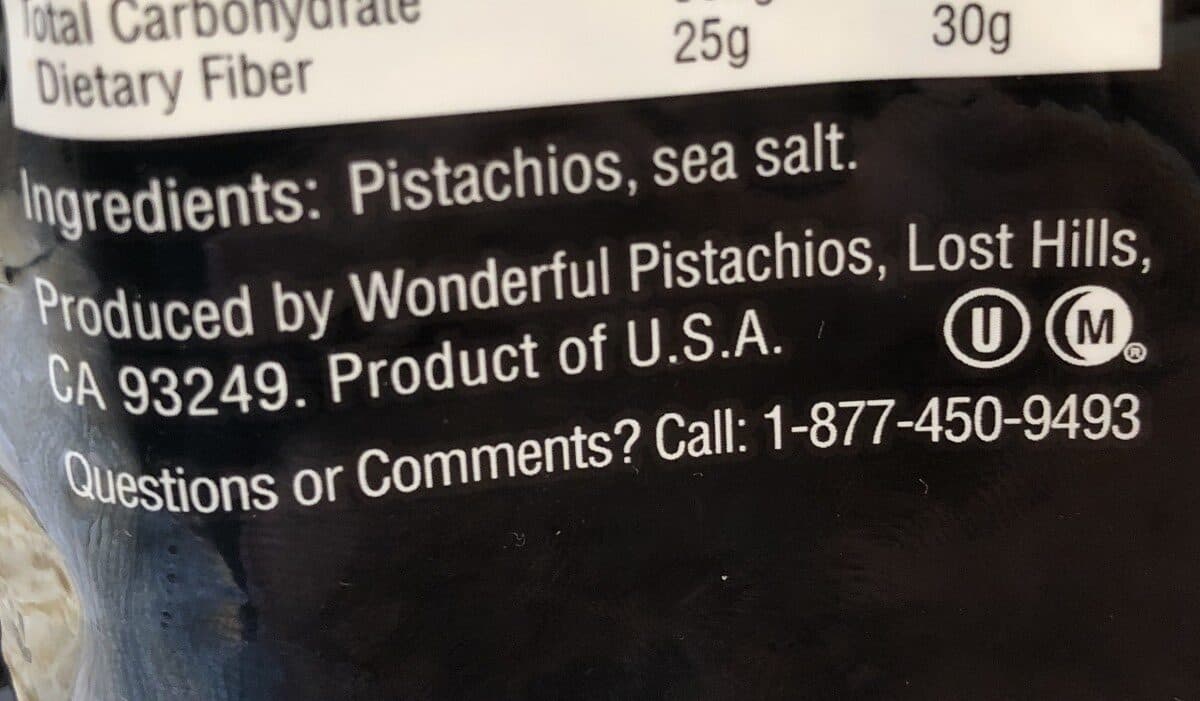 Paramount Farms Pistachios packshot