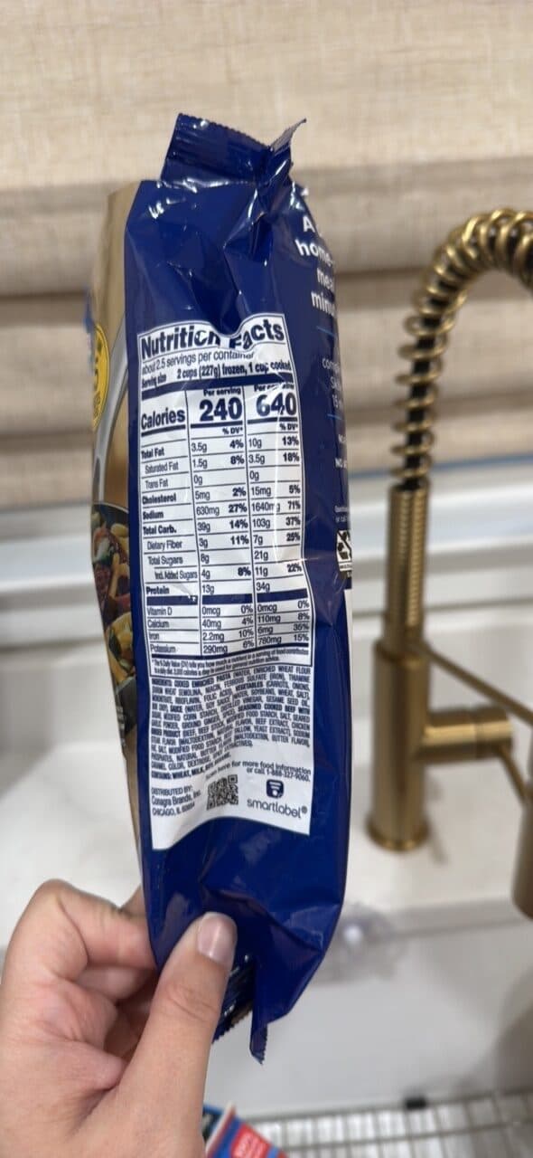 Birds Eye Voila! Beef Lo Mein packshot