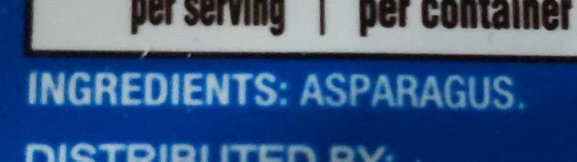 Birds Eye Asparagus Spears packshot
