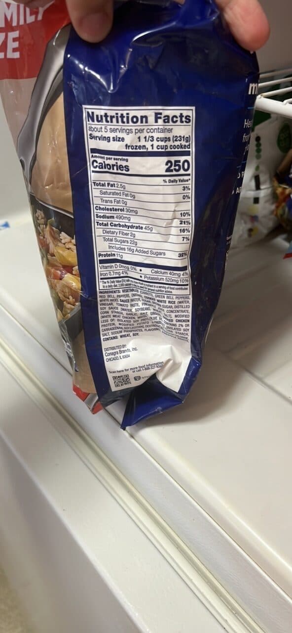 Birds Eye Skillet Meals Sweet & Sour Chicken packshot