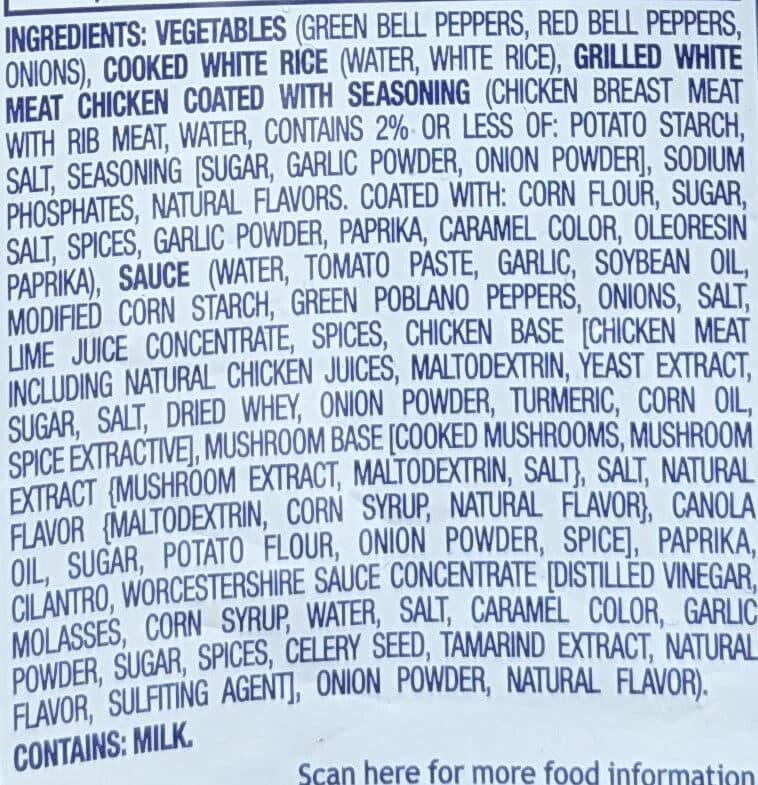 Birds Eye Voila! Fajita Chicken Family Size Frozen Skillet Meal packshot