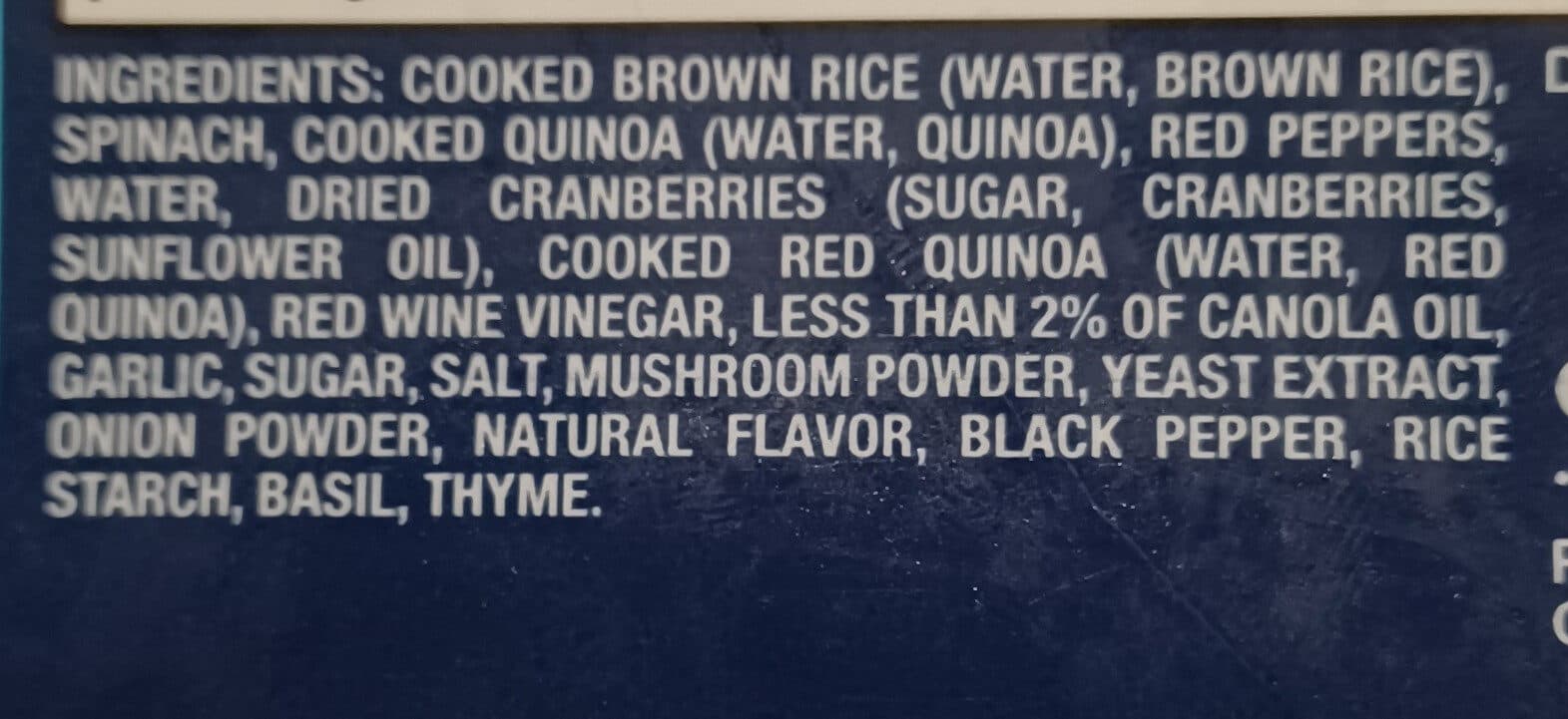 Birds Eye Power Blend Quinoa & Spinach packshot