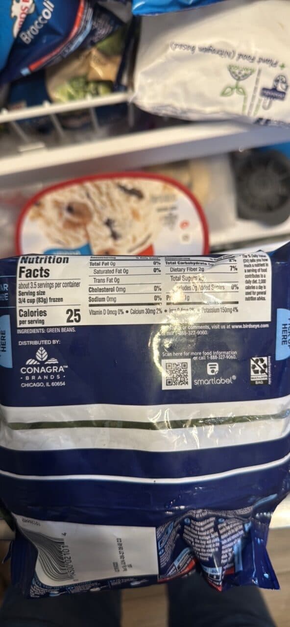 Birds Eye Cut Green Beans packshot