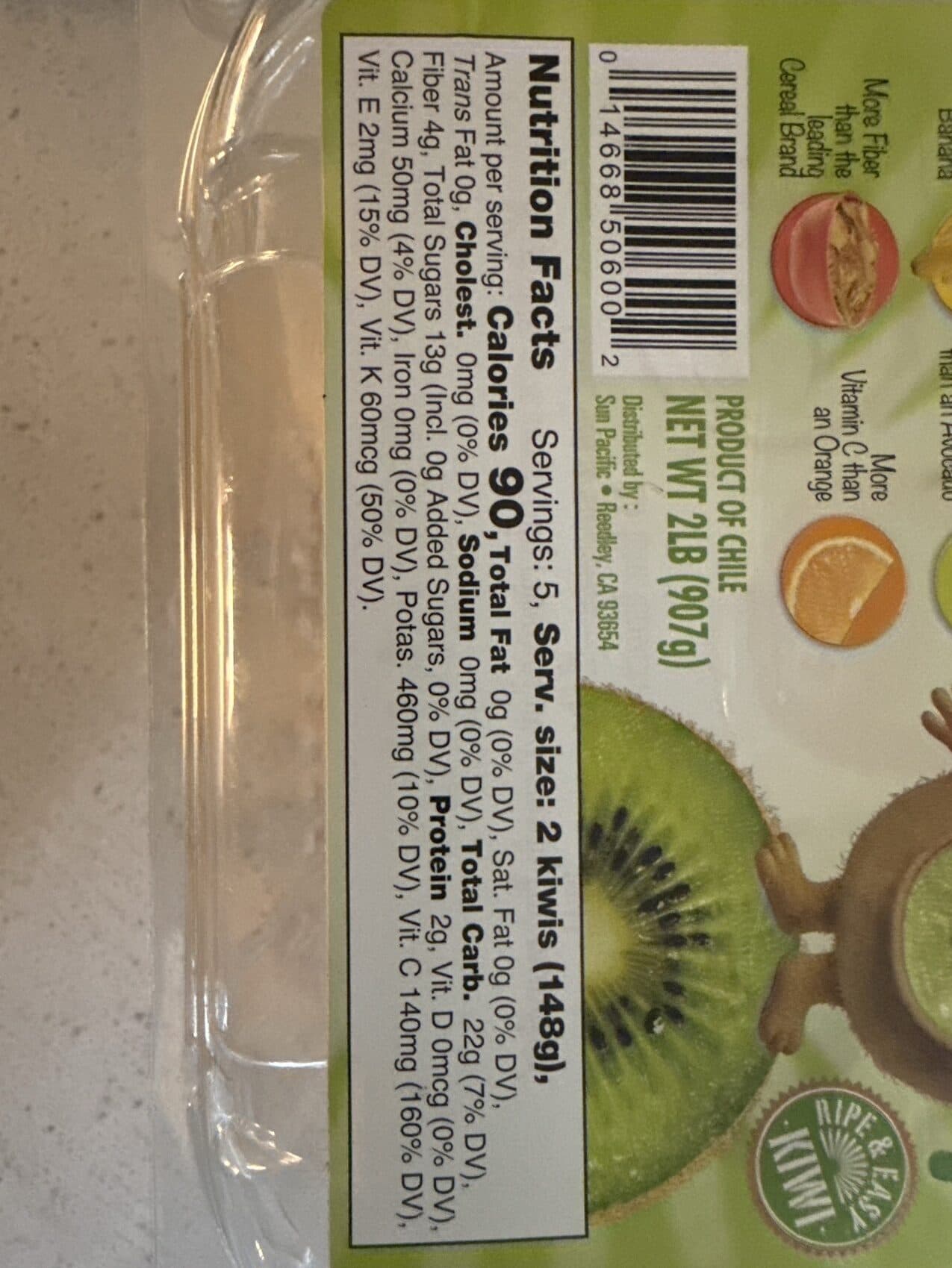 Sun Pacific Shippers The Amazing Fuzzy Fruit packshot