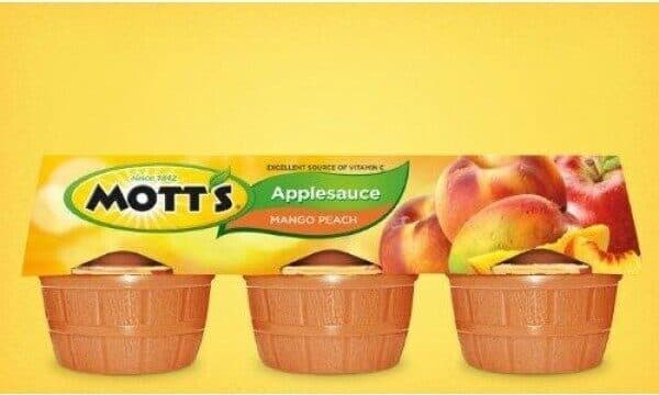 Motts Applesauce packshot